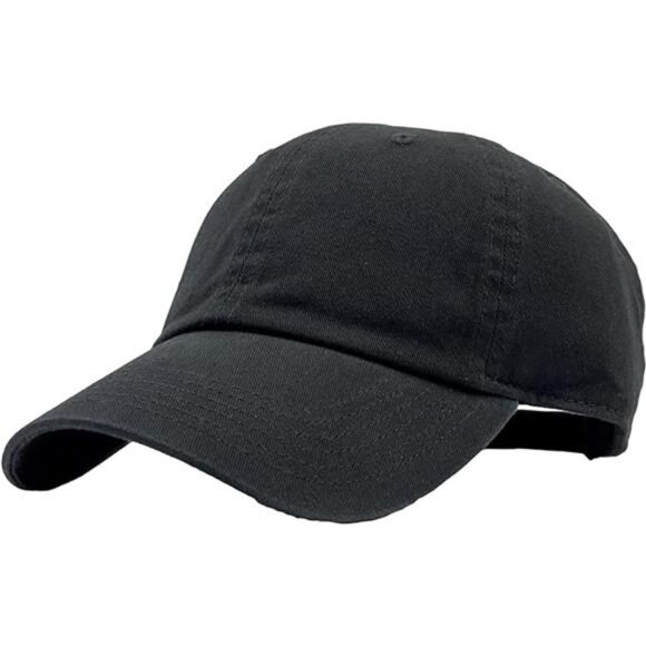 Unisex Cotton Baseball Cap Adjustable Dad Hat Low Profile Plain Camouflage Hat - Picture 4 of 4